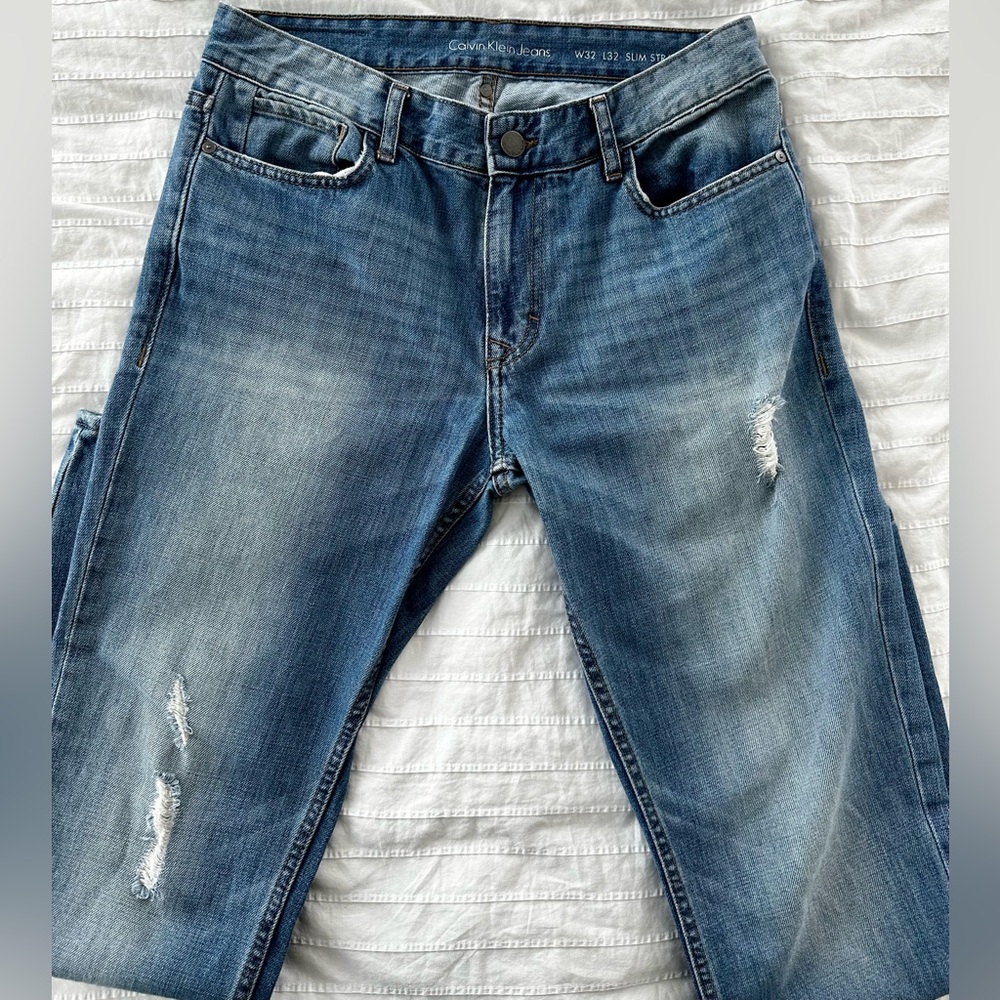 Calvin Klein men’s jeans light blue